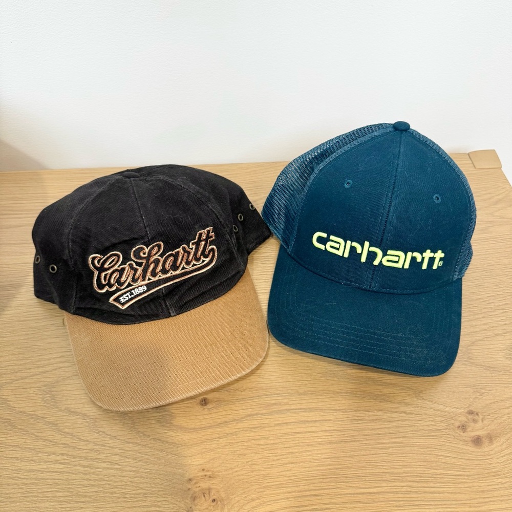 ✨Lot of 2✨Carhartt Hats - Gentle wear, no flaws!